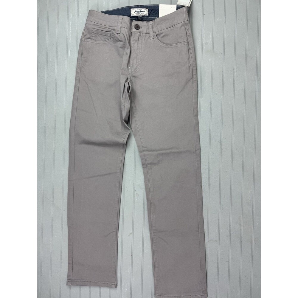 Flag & Anthem Mens Jeans Size 28x32 Grey Nashville Straight Stretch